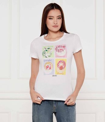 Bluzka damska na wiosnę Liu Jo ze sklepu: Gomez Fashion Store w kategorii: Bluzki damskie - zdjęcie 874714-BD9-10338_LJ252W00006710E