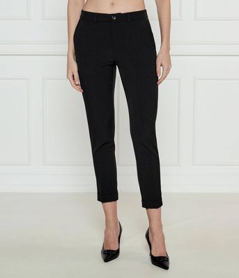 Spodnie damskie casual Liu Jo ze sklepu: Gomez Fashion Store w kategorii: Spodnie damskie - zdjęcie 874714-BD9-10338_LJ252W000075222