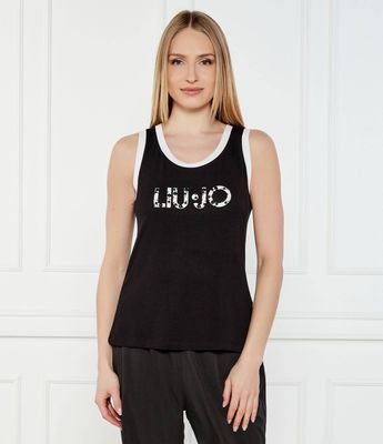 Bluzka damska letnia Liu Jo Beachwear ze sklepu: Gomez Fashion Store w kategorii: Bluzki damskie - zdjęcie 874714-BD9-10338_LB252W000033026