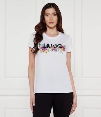 Bluzka damska wiosenna Liu Jo ze sklepu: Gomez Fashion Store w kategorii: Bluzki damskie - zdjęcie 874714-BD9-10338_LJ252W00008720E