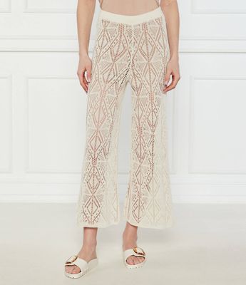 Spodnie damskie wiosenne Liu Jo ze sklepu: Gomez Fashion Store w kategorii: Spodnie damskie - zdjęcie 874714-BD9-10338_LJ252W000093731
