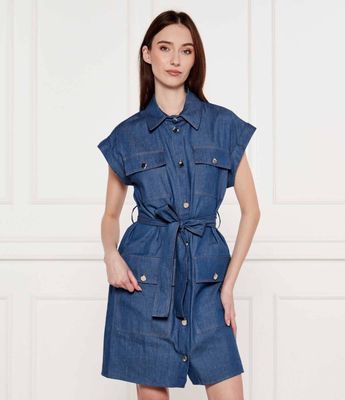 Sukienka Liu Jo ze sklepu: Gomez Fashion Store w kategorii: Sukienki - zdjęcie 874714-BD9-10338_LJ252W00010429E
