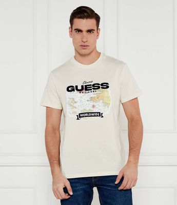 T-shirt męski młodzieżowy na wiosnę Guess ze sklepu: Gomez Fashion Store w kategorii: T-shirty męskie - zdjęcie 874714-BD9-10338_GJ251M000011Z06