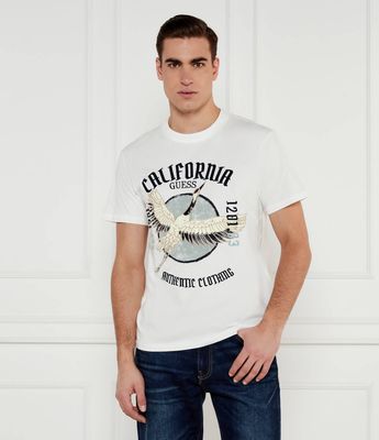 T-shirt męski wiosenny Guess ze sklepu: Gomez Fashion Store w kategorii: T-shirty męskie - zdjęcie 874714-BD9-10338_GJ251M000015I71
