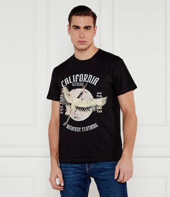 T-shirt męski młodzieżowy Guess ze sklepu: Gomez Fashion Store w kategorii: T-shirty męskie - zdjęcie 874714-BD9-10338_GJ251M000015058