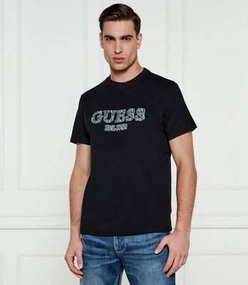 T-shirt męski na wiosnę Guess ze sklepu: Gomez Fashion Store w kategorii: T-shirty męskie - zdjęcie 874714-BD9-10338_GJ251M000016058