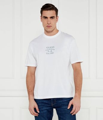 T-shirt męski młodzieżowy Guess ze sklepu: Gomez Fashion Store w kategorii: T-shirty męskie - zdjęcie 874714-BD9-10338_GJ251M000018F11