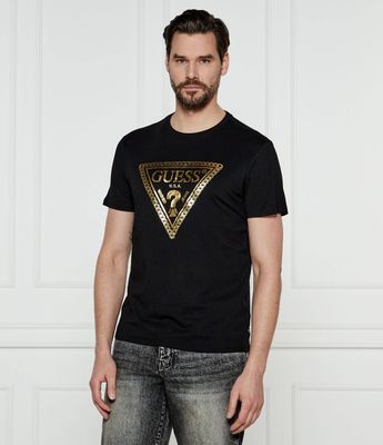 Guess - T-shirt męski ze sklepu: Gomez Fashion Store w kategorii: T-shirty męskie - zdjęcie 874714-BD9-10338_GJ251M000021058