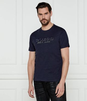 T-shirt męski na wiosnę Guess ze sklepu: Gomez Fashion Store w kategorii: T-shirty męskie - zdjęcie 874714-BD9-10338_GJ251M000022B07
