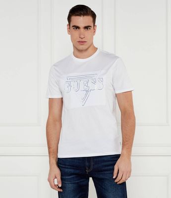T-shirt męski młodzieżowy Guess ze sklepu: Gomez Fashion Store w kategorii: T-shirty męskie - zdjęcie 874714-BD9-10338_GJ251M000025F11