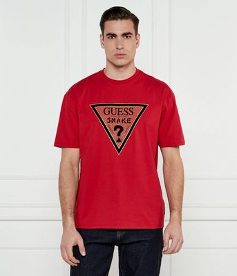 T-shirt męski młodzieżowy Guess ze sklepu: Gomez Fashion Store w kategorii: T-shirty męskie - zdjęcie 874714-BD9-10338_GJ251M000026028
