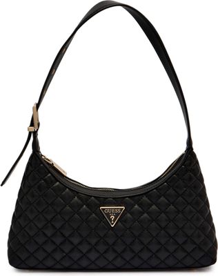 Torebka hobo elegancki Guess ze sklepu: Gomez Fashion Store w kategorii: Torebki hobo - zdjęcie 874714-BD9-10338_GU251W000040489