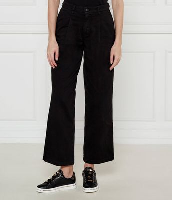 Spodnie damskie jesienne Guess Jeans ze sklepu: Gomez Fashion Store w kategorii: Spodnie damskie - zdjęcie 874714-BD9-10338_GE251W000001058