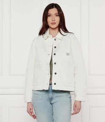 Kurtka damska casual Guess Jeans ze sklepu: Gomez Fashion Store w kategorii: Kurtki damskie - zdjęcie 874714-BD9-10338_GE251W000002S10