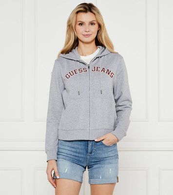 Bluza damska na wiosnę Guess Jeans ze sklepu: Gomez Fashion Store w kategorii: Bluzy damskie - zdjęcie 874714-BD9-10338_GE251W000015Q37
