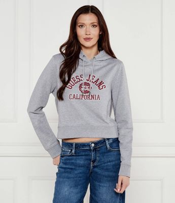 Bluza damska młodzieżowa Guess Jeans ze sklepu: Gomez Fashion Store w kategorii: Bluzy damskie - zdjęcie 874714-BD9-10338_GE251W000019Q37