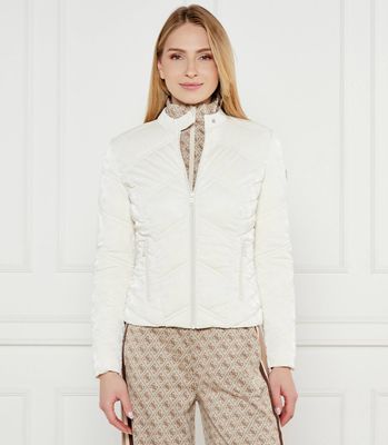 Guess - Kurtka damska casual na wiosnę ze sklepu: Gomez Fashion Store w kategorii: Kurtki damskie - zdjęcie 874714-BD9-10338_GJ251W000022H47
