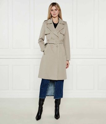Płaszcz damski Guess ze sklepu: Gomez Fashion Store w kategorii: Płaszcze damskie - zdjęcie 874714-BD9-10338_GJ251W000024P17