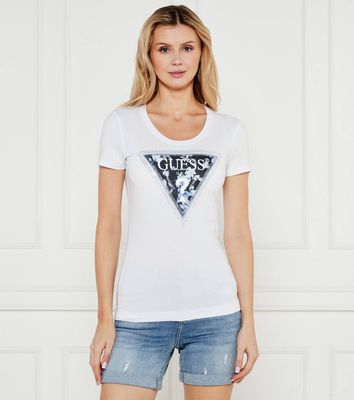 Bluzka damska młodzieżowa na wiosnę Guess ze sklepu: Gomez Fashion Store w kategorii: Bluzki damskie - zdjęcie 874714-BD9-10338_GJ251W000052F11