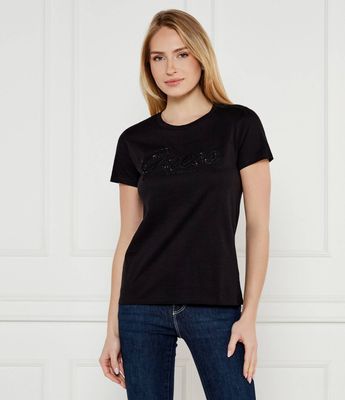 Guess - Bluzka damska ze sklepu: Gomez Fashion Store w kategorii: Bluzki damskie - zdjęcie 874714-BD9-10338_GJ251W000056058