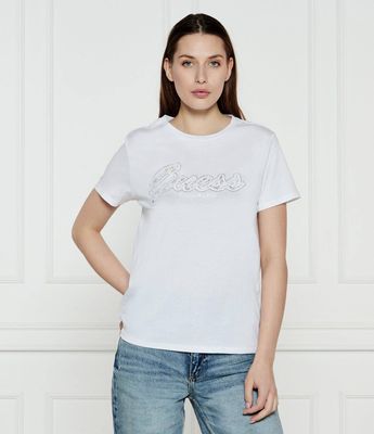 Bluzka damska Guess ze sklepu: Gomez Fashion Store w kategorii: Bluzki damskie - zdjęcie 874714-BD9-10338_GJ251W000056F11