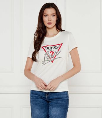 Bluzka damska Guess ze sklepu: Gomez Fashion Store w kategorii: Bluzki damskie - zdjęcie 874714-BD9-10338_GJ251W000057H47