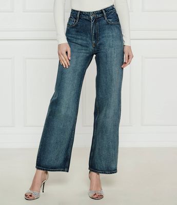 Guess - Jeansy damskie na wiosnę ze sklepu: Gomez Fashion Store w kategorii: Jeansy damskie - zdjęcie 874714-BD9-10338_GJ251W000064R22