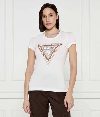 Bluzka damska wiosenna Guess ze sklepu: Gomez Fashion Store w kategorii: Bluzki damskie - zdjęcie 874714-BD9-10338_GJ251W000082F11