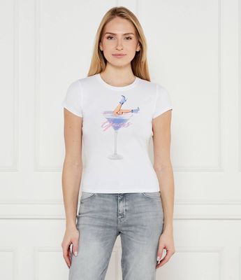 Bluzka damska w stylu młodzieżowym na wiosnę Guess ze sklepu: Gomez Fashion Store w kategorii: Bluzki damskie - zdjęcie 874714-BD9-10338_GJ251W000083F11