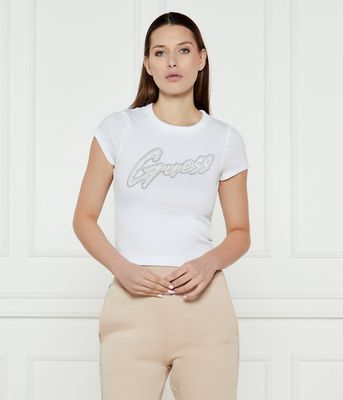 Bluzka damska Guess ze sklepu: Gomez Fashion Store w kategorii: Bluzki damskie - zdjęcie 874714-BD9-10338_GJ251W000088F11