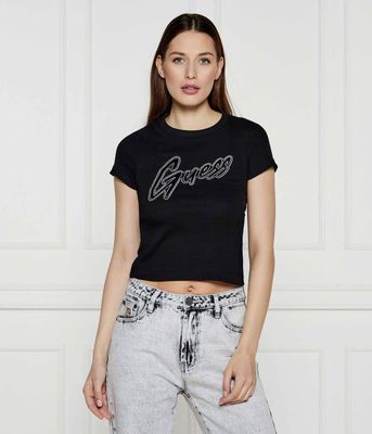 Bluzka damska na wiosnę Guess ze sklepu: Gomez Fashion Store w kategorii: Bluzki damskie - zdjęcie 874714-BD9-10338_GJ251W000088058