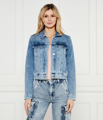 Kurtka damska casual Guess ze sklepu: Gomez Fashion Store w kategorii: Kurtki damskie - zdjęcie 874714-BD9-10338_GJ251W000090R32