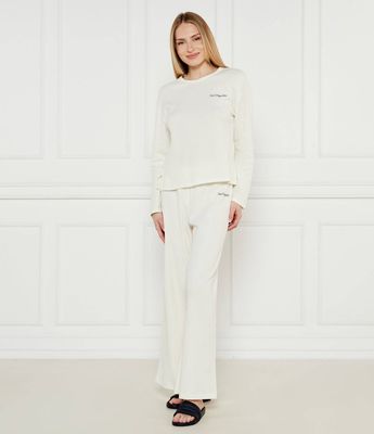 Piżama gładka Karl Lagerfeld ze sklepu: Gomez Fashion Store w kategorii: Piżamy damskie - zdjęcie 874714-BD9-10338_KL251W000031C48
