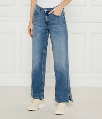 Jeansy damskie w miejskim stylu na wiosnę Karl Lagerfeld Jeans ze sklepu: Gomez Fashion Store w kategorii: Jeansy damskie - zdjęcie 874714-BD9-10338_KJ251W000003008