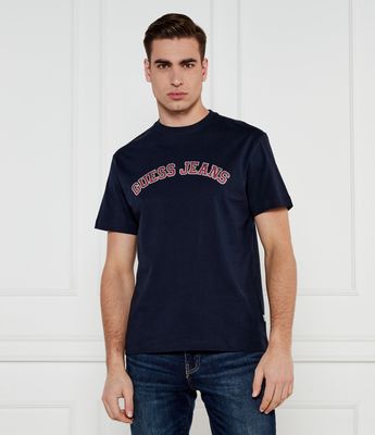 T-shirt męski na wiosnę Guess Jeans ze sklepu: Gomez Fashion Store w kategorii: T-shirty męskie - zdjęcie 874714-BD9-10338_GE251M000031Q74