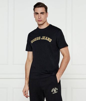 T-shirt męski wiosenny Guess Jeans ze sklepu: Gomez Fashion Store w kategorii: T-shirty męskie - zdjęcie 874714-BD9-10338_GE251M000031058