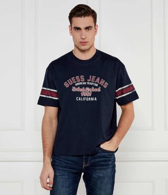 T-shirt męski Guess Jeans ze sklepu: Gomez Fashion Store w kategorii: T-shirty męskie - zdjęcie 874714-BD9-10338_GE251M000034Q74
