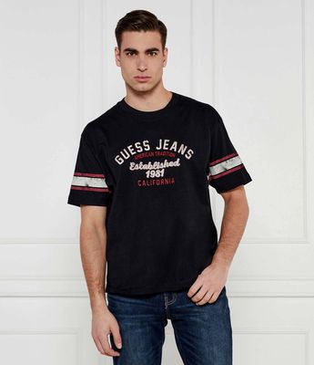 T-shirt męski młodzieżowy Guess Jeans ze sklepu: Gomez Fashion Store w kategorii: T-shirty męskie - zdjęcie 874714-BD9-10338_GE251M000034058