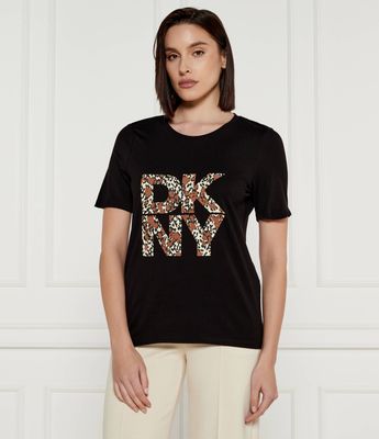 Bluzka damska młodzieżowa na wiosnę DKNY ze sklepu: Gomez Fashion Store w kategorii: Bluzki damskie - zdjęcie 874714-BD9-10338_DK245W000019007