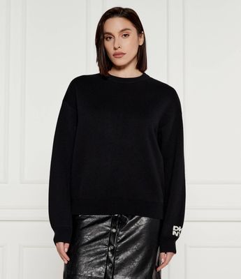 Sweter damski DKNY ze sklepu: Gomez Fashion Store w kategorii: Swetry damskie - zdjęcie 874714-BD9-10338_DK245W000023007
