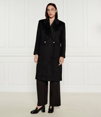 Płaszcz damski casualowy DKNY ze sklepu: Gomez Fashion Store w kategorii: Płaszcze damskie - zdjęcie 874714-BD9-10338_DK245W000034007
