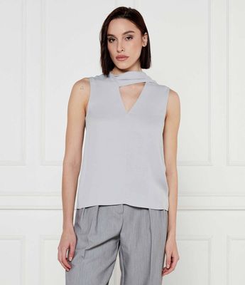 Bluzka damska letnia Patrizia Pepe ze sklepu: Gomez Fashion Store w kategorii: Bluzki damskie - zdjęcie 874714-BD9-10338_PK251W000051538
