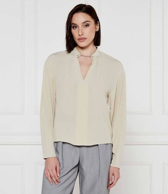 Koszula damska elegancka Patrizia Pepe ze sklepu: Gomez Fashion Store w kategorii: Koszule damskie - zdjęcie 874714-BD9-10338_PK251W000054535