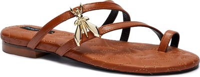 Klapki damskie na lato Patrizia Pepe ze sklepu: Gomez Fashion Store w kategorii: Klapki damskie - zdjęcie 874714-BD9-10338_PK251W000103523