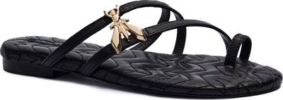 Klapki damskie na lato Patrizia Pepe ze sklepu: Gomez Fashion Store w kategorii: Klapki damskie - zdjęcie 874714-BD9-10338_PK251W000103049