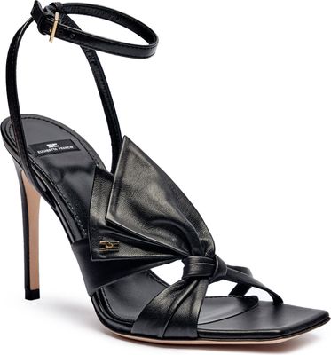 Sandały damskie eleganckie Elisabetta Franchi ze sklepu: Gomez Fashion Store w kategorii: Sandały damskie - zdjęcie 874714-BD9-10338_EF251W000026110