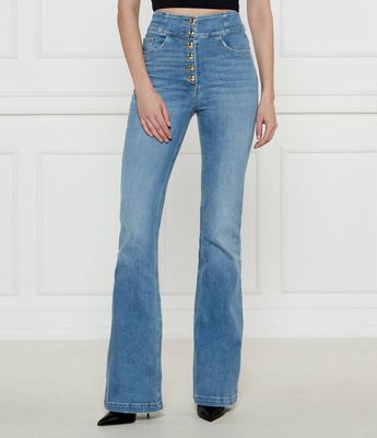 Jeansy damskie Elisabetta Franchi ze sklepu: Gomez Fashion Store w kategorii: Jeansy damskie - zdjęcie 874714-BD9-10338_EF251W000055192