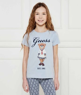 Bluzka dziewczęca na lato Guess ze sklepu: Gomez Fashion Store w kategorii: Bluzki dziewczęce