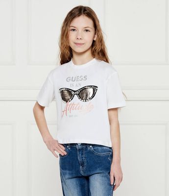 Bluzka dziewczęca letnia Guess ze sklepu: Gomez Fashion Store w kategorii: Bluzki dziewczęce