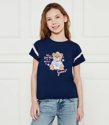 Bluzka dziewczęca na lato Guess ze sklepu: Gomez Fashion Store w kategorii: Bluzki dziewczęce